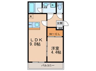 ファミリーステージ高畑の物件間取画像